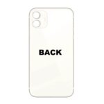 iPhone 11 Back Glass (Bigger Camera Hole) - White