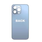 iPhone 13 Pro Max Back Glass (Bigger Camera Hole With 3mm Sticker) - Blue