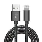 USBA= LIGHTNING LAYLON 10FT CABLE-BLACK