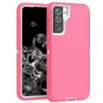 Defender Heavy Duty Case For Samsung-S22Plus–Pink