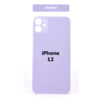 iPhone 12 Back Glass (Bigger Camera Hole) – Purple