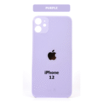 iPhone 12 Back Glass (Bigger Camera Hole) – Purple - Image 2