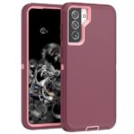 Defend Heavy Duty For SAMSUNG Galaxy S21 Ultra-Burgundy