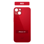 iPhone 14  Back Glass (Bigger Camera Hole) – Red