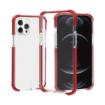 Arylic Transparent Case for iPhone 11 Pro Max-Red