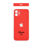 iPhone 12 Back Glass (Bigger Camera Hole) – Red - Image 2
