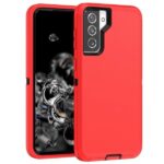 Defend Heavy Duty For SAMSUNG Glaxy S21 Ultra-Red