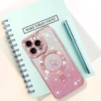 Dazzle Magsafe Case For iPhone 13 Pink - Image 2
