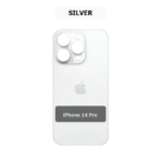 iPhone 14 Pro Back Glass (Bigger Camera Hole) – White - Image 2