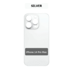 iPhone 14 Pro Max Back Glass AP LOGO(Bigger Camera Hole) – White