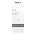 iPhone 14 Pro Max Back Glass AP LOGO(Bigger Camera Hole) – White - Image 2