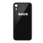 iPhone XR Back Glass (Bigger Camera Hole) - Black