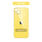 iPhone 14  Back Glass (Bigger Camera Hole) – Yellow - Image 2