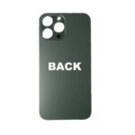 iPhone 13 Pro Max Back Glass (Bigger Camera Hole With 3mm Sticker) - Green