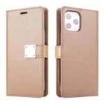 LUX Wallet Case for Apple iPhone 12/12 Pro-Golden