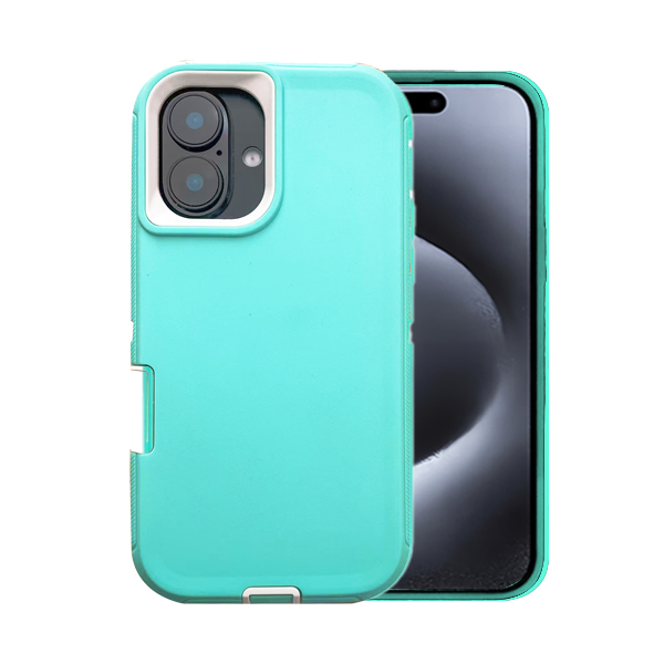 Defender Heavy Duty for iPhone 16 Plus -Teal