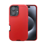 Defender Heavy Duty for iPhone 16 -Red