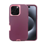 Defender Heavy Duty For Apple iPhone X/XS- Burgundy