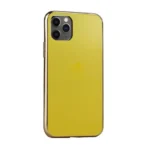 Glass Case For iPhone 13-Yellow