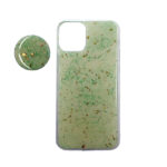 Pop Socket Case for iPhone XR (Blue Gold)