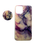 Pop Socket Case for iPhone 7/8/SE (Purple)