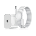 Ap.Logo SuperFast iPhone USB C to Lightening Combo PD Charger