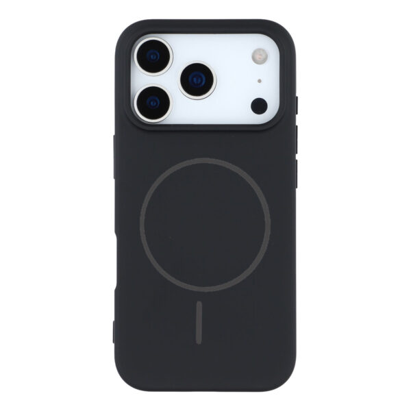 Silicon.Appale Logo Case For iPhone 17 Air - Black