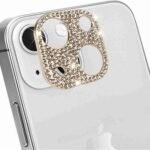 Camera Lens Protector For iPhone 11 Pro/11 Pro Max- Glitter Golden