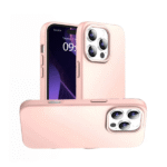 Silicon.Apple Logo Case For Iphone 15 Pro Max - Pink