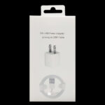 Ap.No Logo SuperFast iPhone Combo Charger 5W USB to lighting cable