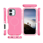 Defender Magnetic Magsafe for iPhone 16 Pro Max - Pink
