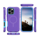 Defender Magnetic Magsafe for iPhone 16pro – Purple