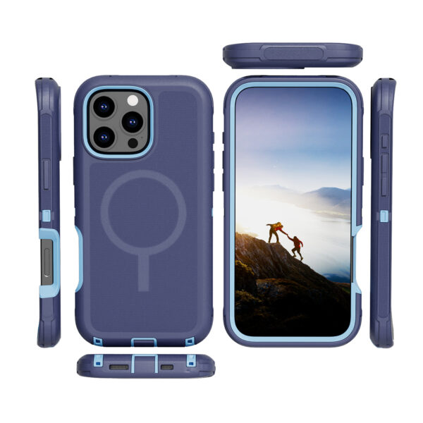 Defender Magnetic Magsafe for iPhone 16 Pro Max - Blue