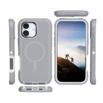 Defender Magnetic Magsafe for iPhone 16 Plus Gray & White