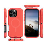 Defender pro Magnetic Magsafe for iPhone 16 Pro Max – RED