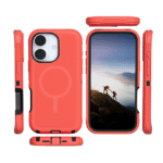 Defender Magnetic Magsafe for iPhone 16 Plus–RED