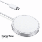 Ap.logo MagSafe 15W MAGNETIC Wireless Charger with Fast Charging Capability - Image 2