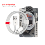 USB A-Lightning Cell Fashion USA Super-Fast Charging Data Cable (10ft)