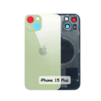 Back Glass with Wireless MagSafe Magnet for iPhone 15 Plus Premium (GREEN) - Image 2