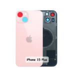 Back Glass with Wireless MagSafe Magnet for iPhone 15 Plus Premium (pink) - Image 2
