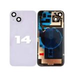 Back Glass with Wireless MagSafe Magnet for iPhone 14 Premium (Purple)