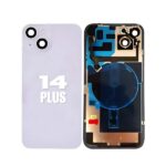 Back Glass with Wireless MagSafe Magnet for iPhone 14 Plus Premium (Purple)