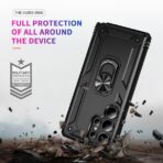 Elegant Hybrid Case for Samsung S24 Ultra Black - Image 2