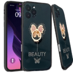 Candy Butterfly Ring Case For iPhone 12/12 Pro-Black