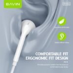 Bavin Compatible Applicable plug-3.5mm Headfone - Image 2
