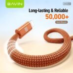 Bavin Type C to Lighting Fast Charging Data Cable (3ft-30W-Intelligent Protection) - Image 5