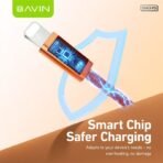 Bavin Type C to Lighting Fast Charging Data Cable (3ft-30W-Intelligent Protection) - Image 3