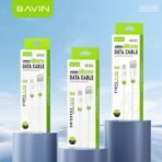 Bavin USB to Lighting Fast Charging Silicone Data Cable (3ft-12W-Intelligent Protection)
