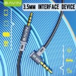 Bavin Aux to Aux cable interface device-3.5mm-3.5mm
