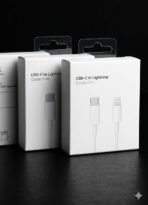 Ap.No Logo Super Fast iPhone Cable (Type C - Lightening)-3ft (1M)